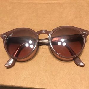Ray Ban RB2180 Womens in Pink Mauve